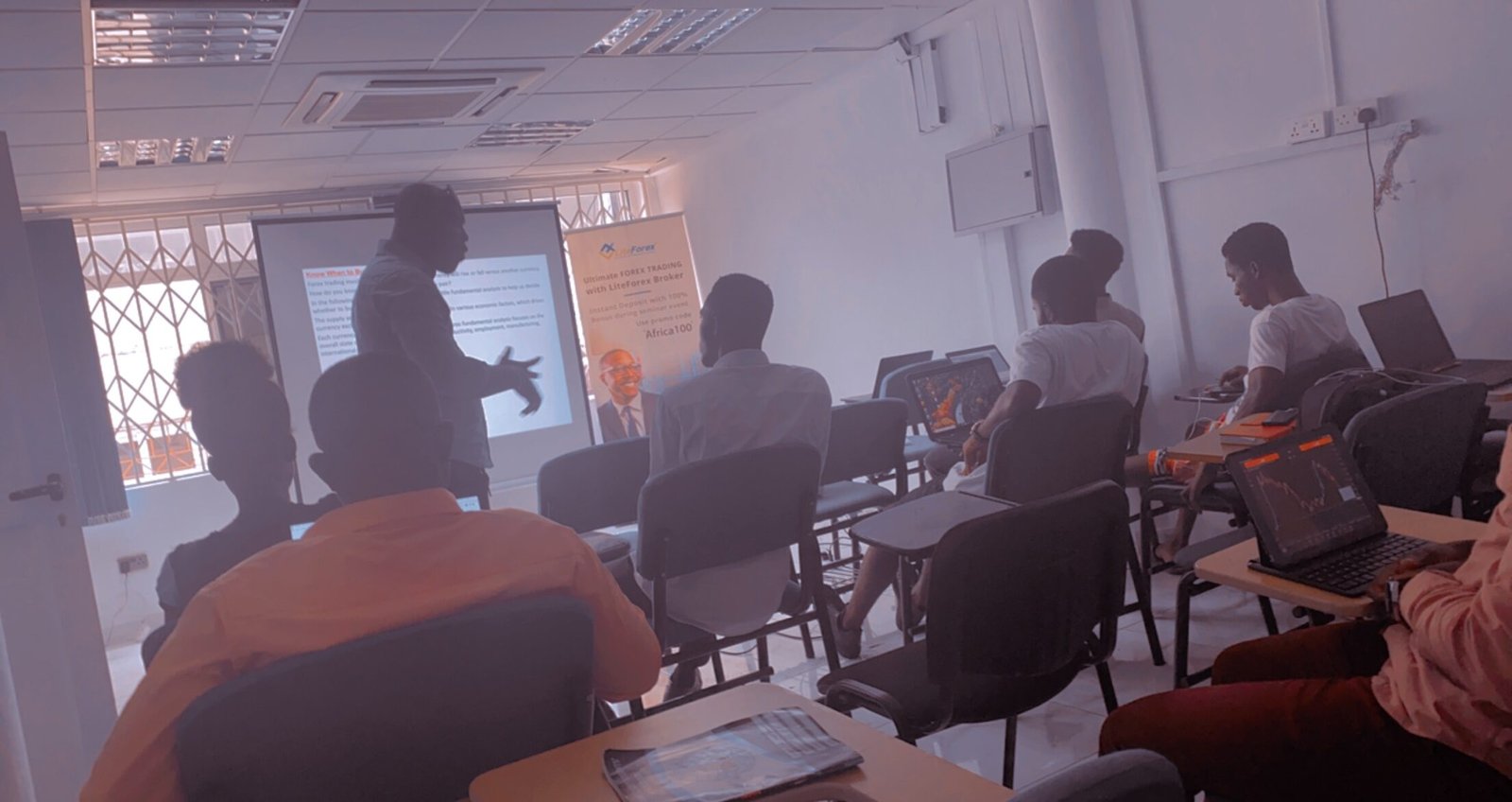 ChampionFX Academy office in Accra
